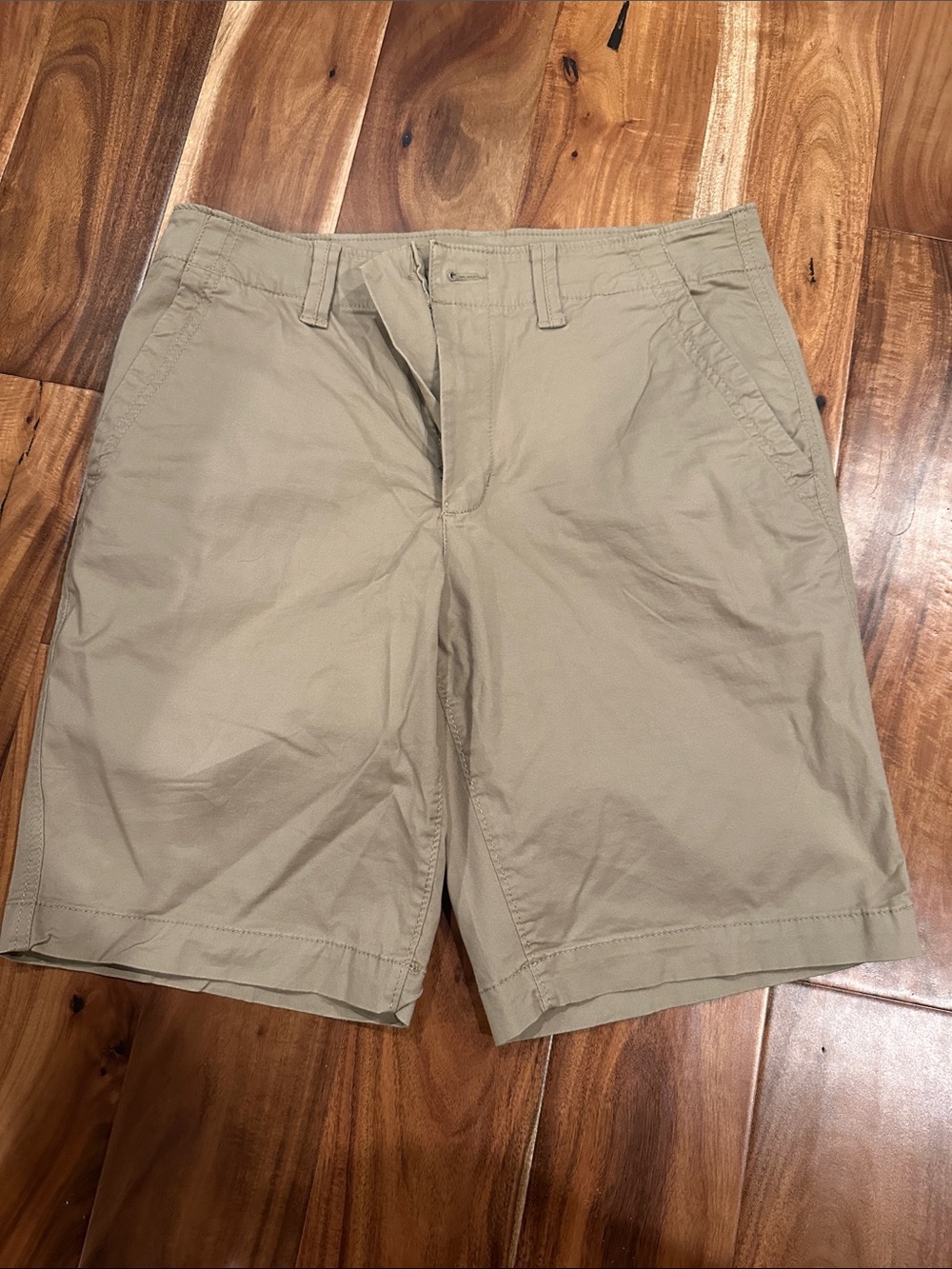 Sonoma Men's Flat Front Shorts in Khaki